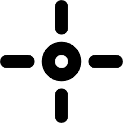 Cursor Crosshair Icon from Core Solid Set