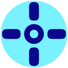 Cursor Crosshair Icon from Plump Pop Set