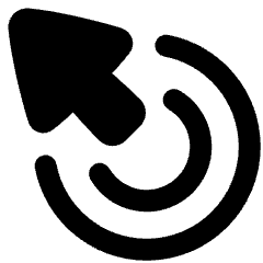 Cursor Drag Click Icon from Plump Solid Set