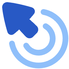 Cursor Drag Click Icon from Plump Flat Set