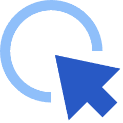 Cursor Highlight Icon from Sharp Flat Set