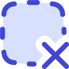 Cursor Remove Selection Icon from Flex Duo Set