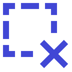 Cursor Remove Selection Icon from Sharp Duo Set