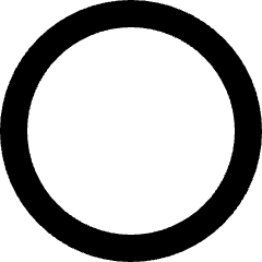 Deselect Button Icon from Sharp Solid Set