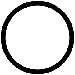 Deselect Button Icon from Plump Line Set