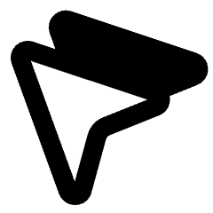 Double Arrow Cursor Icon from Core Remix Set