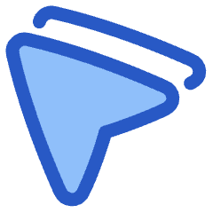 Double Arrow Cursor Icon from Plump Duo Set