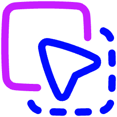 Drag And Drop Icon from Plump Neon Set