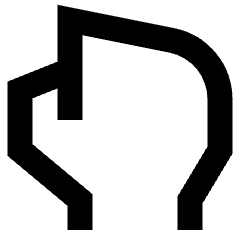 Hand Grab Icon from Sharp Remix Set