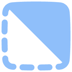 Invert Selection Icon from Plump Flat Set