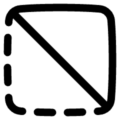 Invert Selection Icon from Plump Line Set