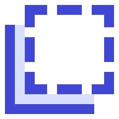 Select Back Icon from Sharp Duo Set