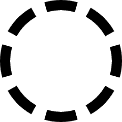 Select Circle Area 1 Icon from Sharp Line Set