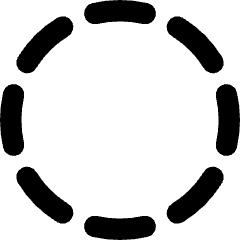 Select Circle Area 1 Icon from Core Remix Set
