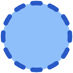 Select Circle Area 1 Icon from Plump Duo Set