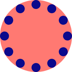 Select Circle Area 2 Icon from Core Pop Set