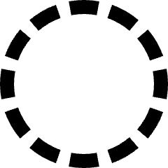 Select Circle Area 2 Icon from Sharp Line Set