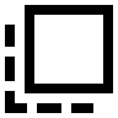Select Front Icon from Sharp Line Set