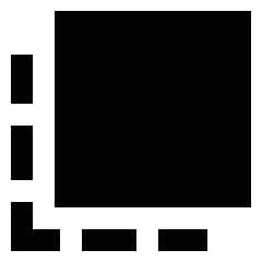 Select Front Icon from Sharp Solid Set