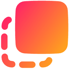 Select Front Icon from Plump Gradient Set