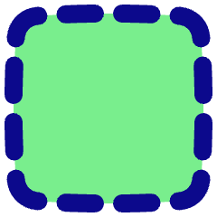 Select Square Area 1 Icon from Plump Pop Set