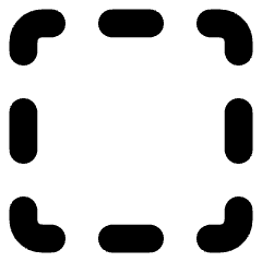 Select Square Area 1 Icon from Core Solid Set