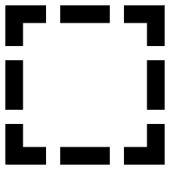 Select Square Area 1 Icon from Sharp Remix Set
