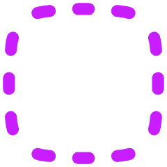 Select Square Area 2 Icon from Flex Neon Set
