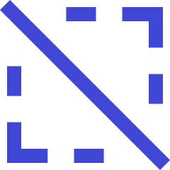 Selection Slash Icon from Sharp Duo Set