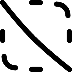 Selection Slash Icon from Flex Line Set