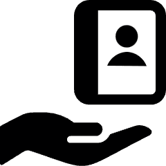 Customer Relationship Management Contact Management Share Icon from Ultimate Bold Set