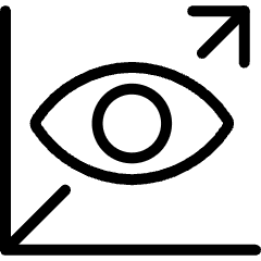 Customer Relationship Management Forecasting Icon from Ultimate Light Set