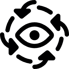 Customer Relationship Management Influence Tracking Icon from Ultimate Bold Set