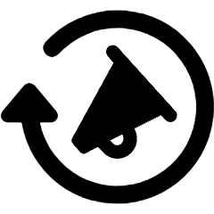 Customer Relationship Management Marketing Automaton 2 Icon from Ultimate Bold Set