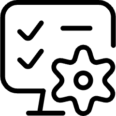 Customer Relationship Management Online Icon from Ultimate Light Set