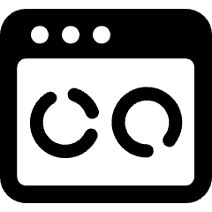 Customer Relationship Management Performance Metrics Icon from Ultimate Bold Set