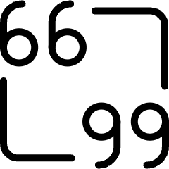 Customer Relationship Management Quote Icon from Ultimate Light Set