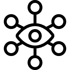 Customer Relationship Management Source Tracking Icon from Ultimate Light Set