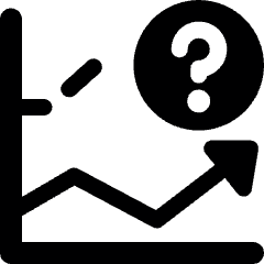 Customer Relationship Management Territory Management Line Graph Icon from Ultimate Bold Set