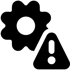 Service Failure Warning 2 Icon from Ultimate Bold Set