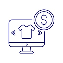 Customize Shirt Imac Illustration from UX Line Set