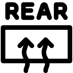 Air Conditioner Rear 2 Icon from Ultimate Regular Set