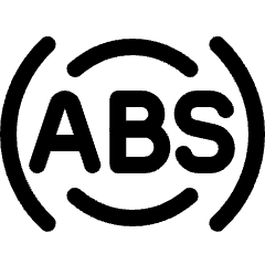 Anti Lock Brake System Icon from Ultimate Regular Set