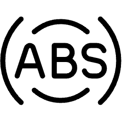 Anti Lock Brake System Icon from Ultimate Light Set