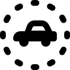 Audi Pre Sense Icon from Ultimate Bold Set