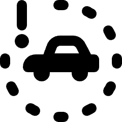 Audi Pre Sense Warning Icon from Ultimate Bold Set