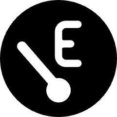 Car Dashboard E Icon from Ultimate Bold Set