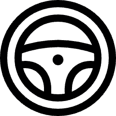 Car Dashboard Steering Icon from Ultimate Regular Set