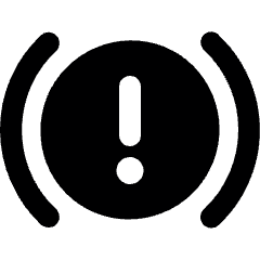 Car Dashboard Warning Icon from Ultimate Bold Set