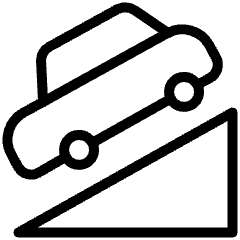 Car Descending Control Icon from Ultimate Light Set